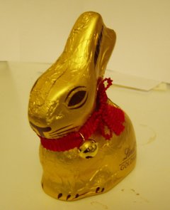 イースターのチョコウサギ (ドイツ)